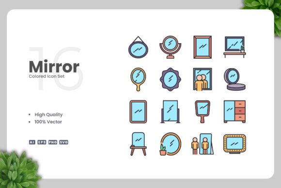 Mirror Colored Icons: Graphics for Local Branding