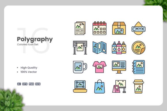 Polygraphy Colored Icons: A Designer's Real-World Review