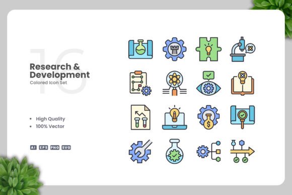 Review: R&D Colored Icons Graphics for Branding